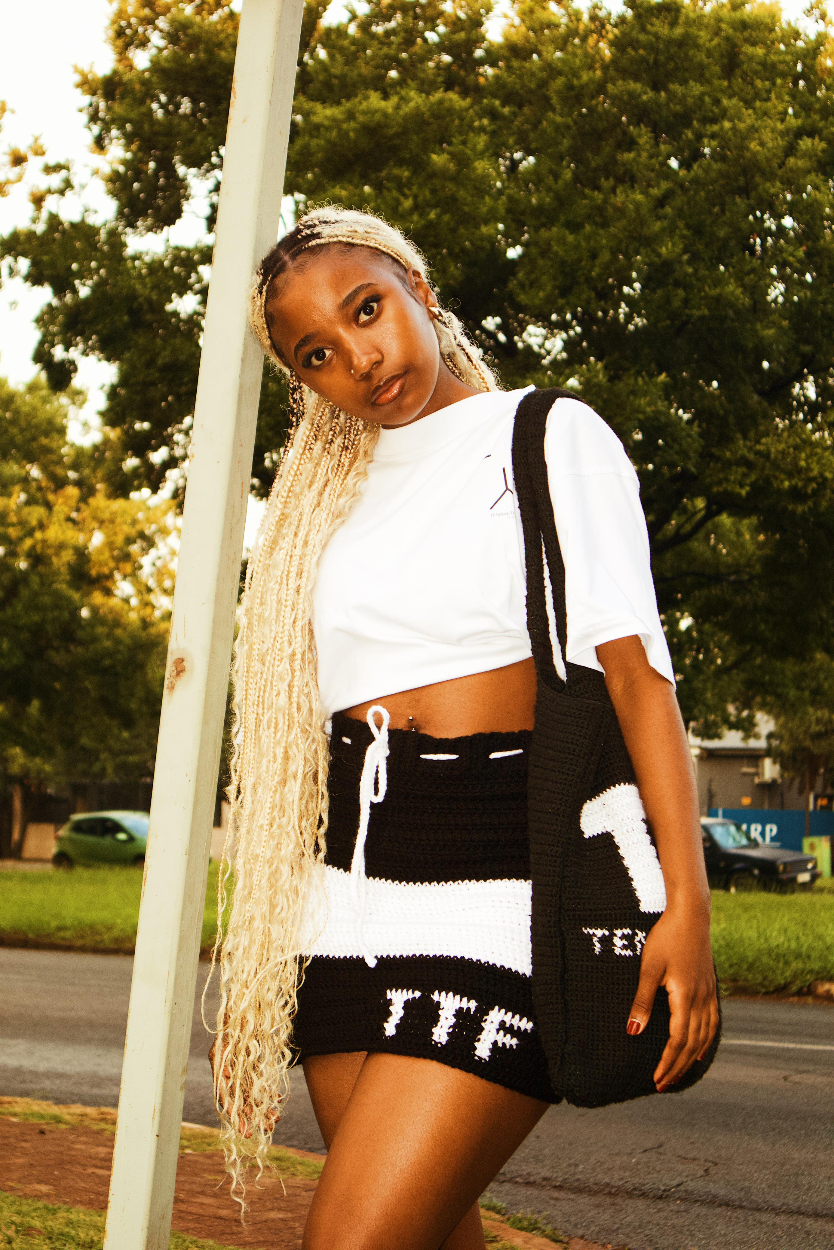 TTF Crotchet Tote Bag