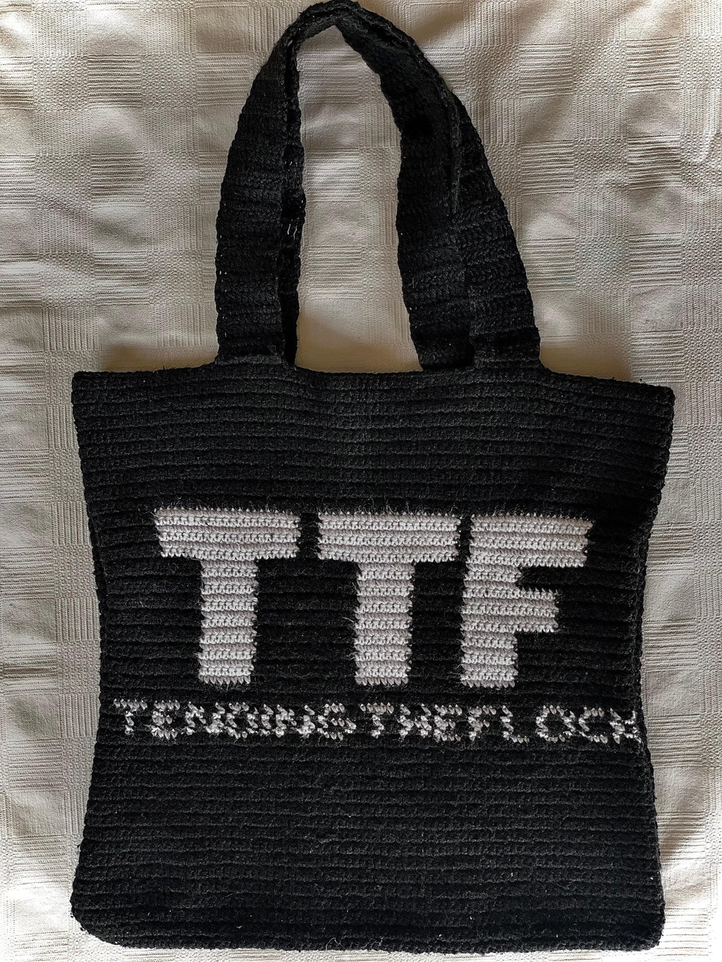 TTF Crotchet Tote Bag