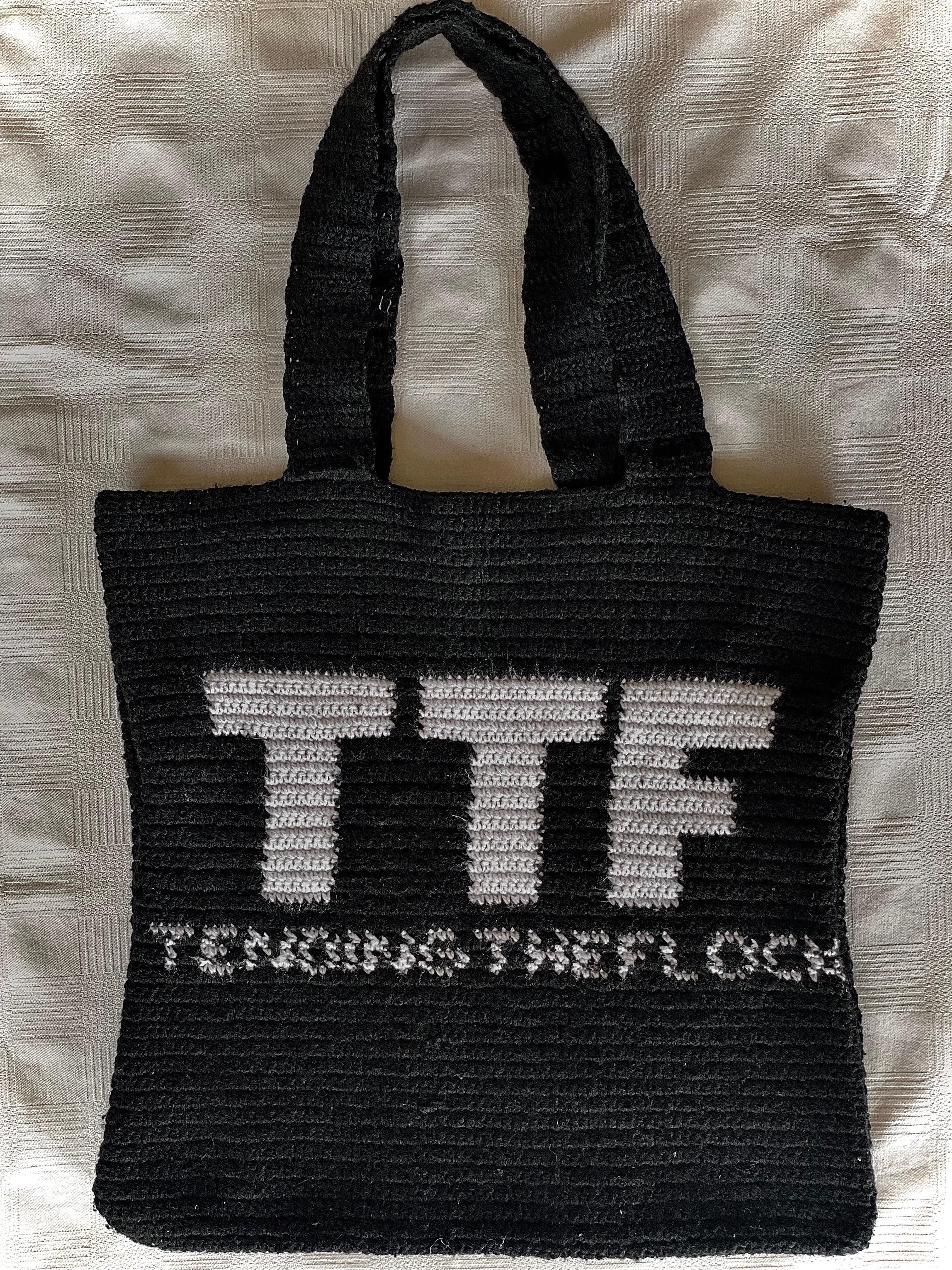 TTF Crotchet Tote Bag